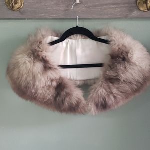 Faux fur wrap